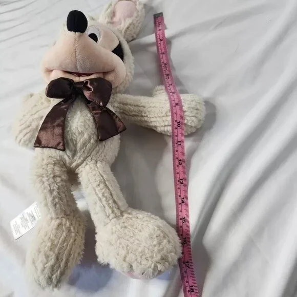 Mickey Mouse Plush Easter Bunny 2024 Bow - Picture 5 of 5
